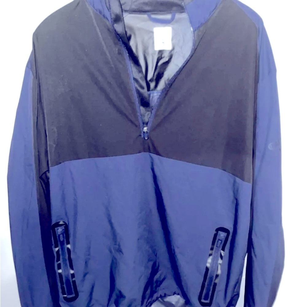 Callaway Basic Jacket Men's Size Large Blue /Black  Full Zip Poly Blend